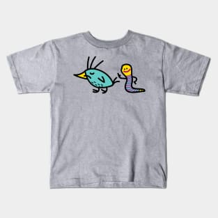 Former bird and worm Kids T-Shirt